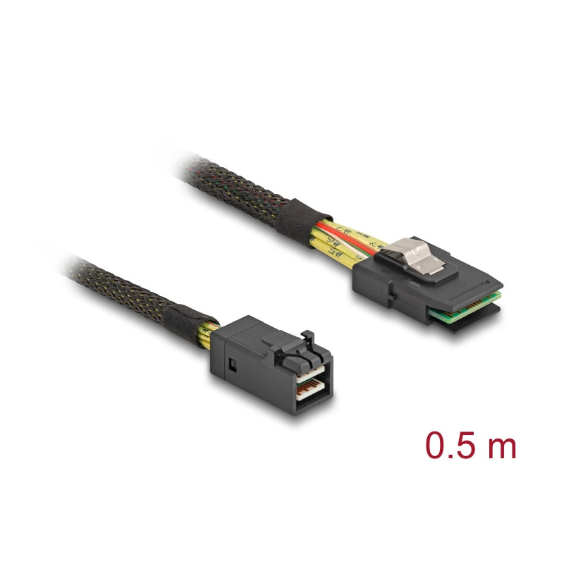 Delock Kabel Mini SAS HD SFF-8643 - Mini SAS SFF-8087 0,5 m