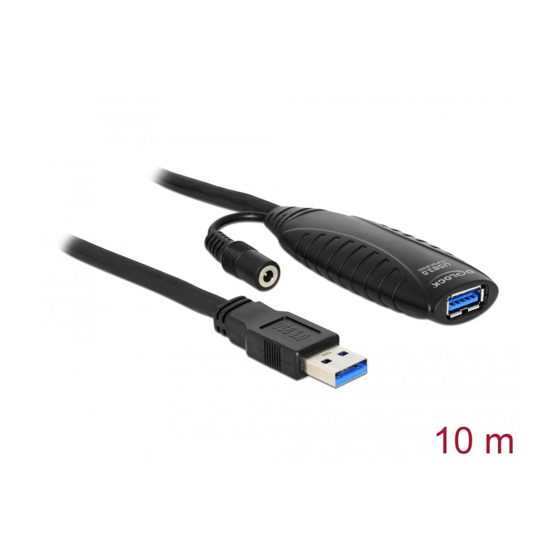 Delock Kabel USB 5 Gbps Verlängerung, aktiv 10 m