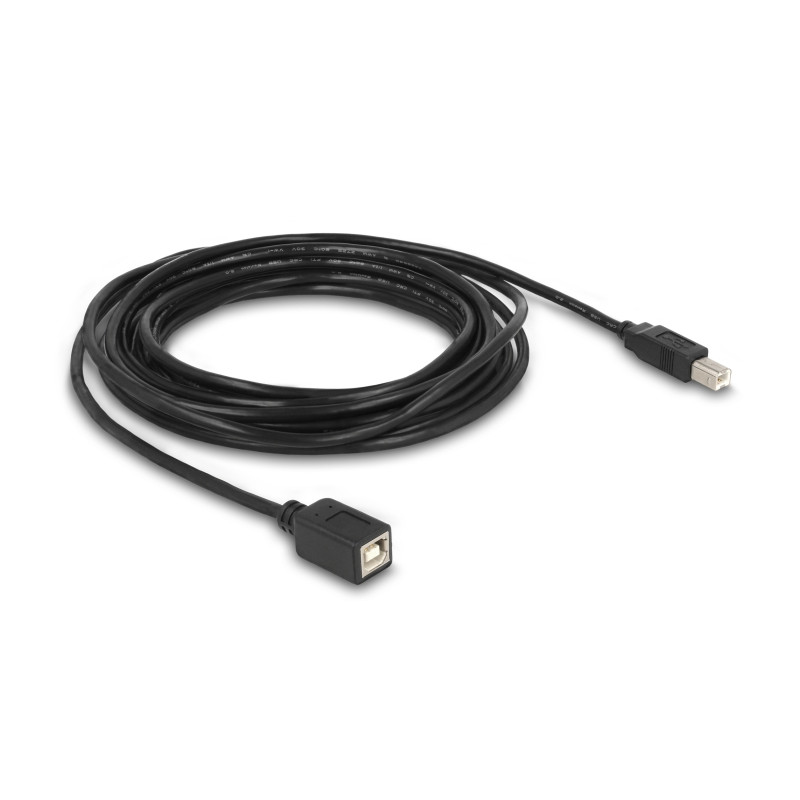 Delock Verlängerungskabel USB 2.0 B Stecker - B Buchse 5 m