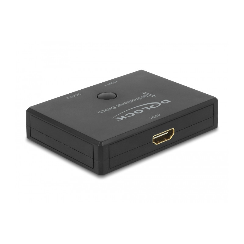 Delock HDMI 2 - 1 Umschalter bidirektional 4K 60 Hz
