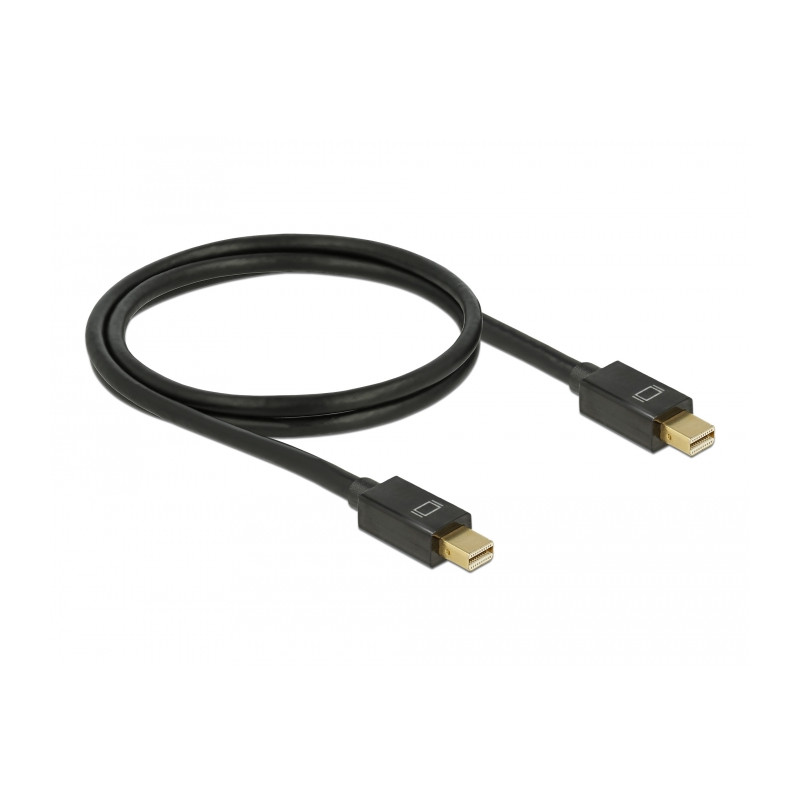 Delock Kabel Mini DisplayPort 1.2 Stecker - Mini DisplayPort Stecker 4K 60 Hz 1 m