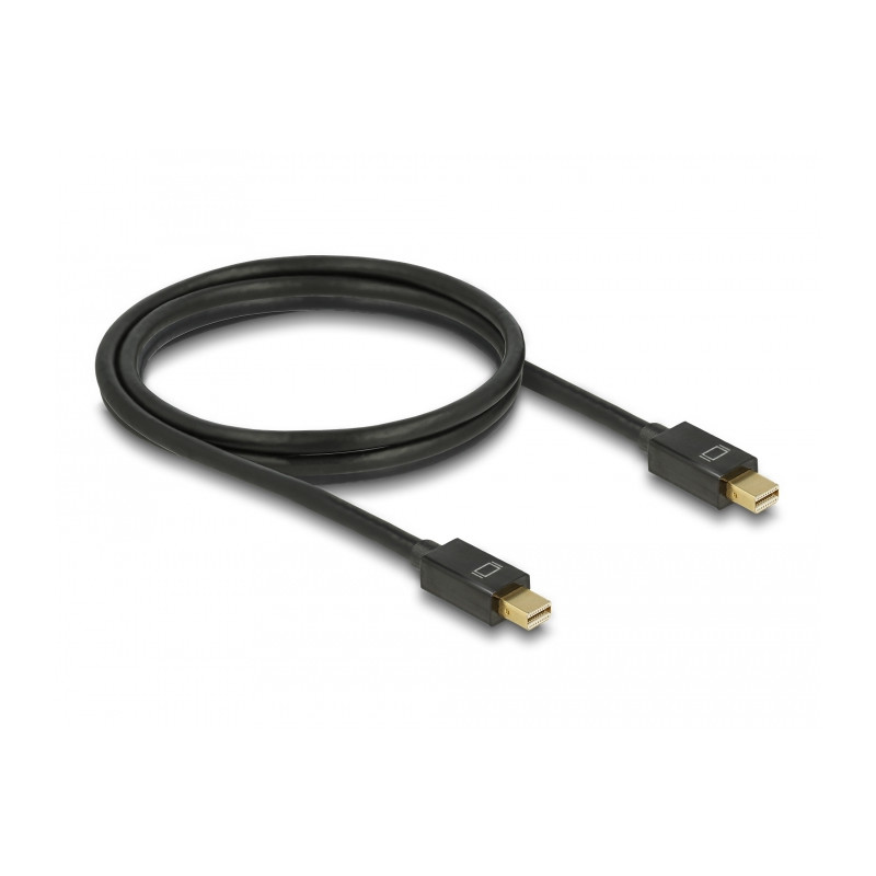 Delock Kabel Mini DisplayPort 1.2 Stecker - Mini DisplayPort Stecker 4K 60 Hz 1,5 m