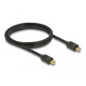 Delock Kabel Mini DisplayPort 1.2 Stecker - Mini DisplayPort Stecker 4K 60 Hz 1,5 m