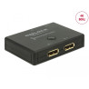 Delock DisplayPort 2 - 1 Umschalter bidirektional 4K 60 Hz