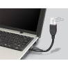 Delock Kabel USB 2.0 Typ-A Stecker - USB 2.0 Typ-A Buchse ShapeCable 0,15 m