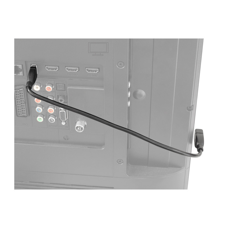 Delock Kabel USB 2.0 Typ-A Stecker - USB 2.0 Typ-A Buchse ShapeCable 0,35 m