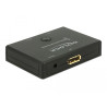 Delock DisplayPort 2 - 1 Umschalter bidirektional 4K 60 Hz