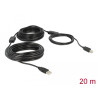 Delock Kabel USB 2.0 Typ-A Stecker - USB 2.0 Typ-B Stecker 20 m