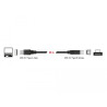 Delock Kabel USB 2.0 Typ-A Stecker - USB 2.0 Typ-B Stecker 20 m