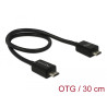 Delock Power Sharing Kabel Micro USB-B Stecker - Micro USB-B Stecker OTG