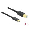 Delock USB 2.0 Kabel Type-C zu Typ-B 1 m