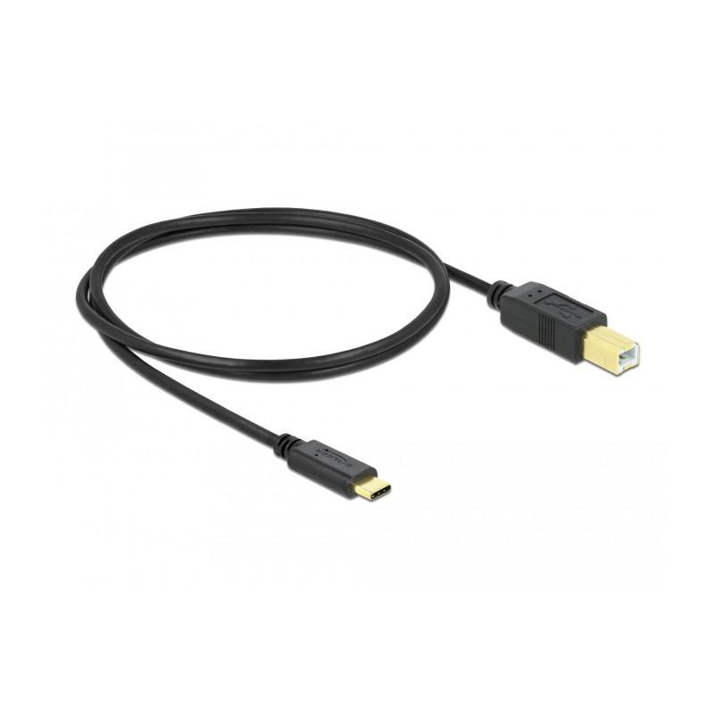 Delock USB 2.0 Kabel Type-C zu Typ-B 1 m