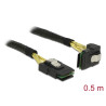 Delock Kabel Mini SAS SFF-8087 - Mini SAS SFF-8087 gewinkelt 0,5 m