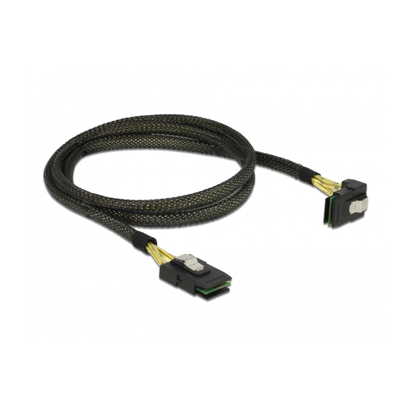 Delock Kabel Mini SAS SFF-8087 - Mini SAS SFF-8087 gewinkelt 1 m