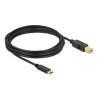 Delock USB 2.0 Kabel Type-C zu Typ-B 4 m