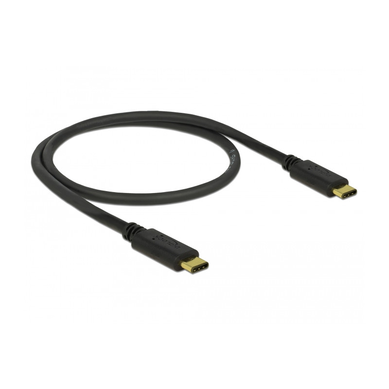 Delock USB 2.0 Kabel Type-C zu Type-C 0,5 m 3 A
