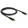 Delock USB 2.0 Kabel Type-C zu Type-C 1 m 3 A