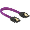 Delock SATA 6 Gb/s Kabel 10 cm violett