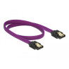Delock SATA 6 Gb/s Kabel 50 cm violett