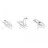 Delock Edelstahlkabelbinder wiederverwendbar mit Faltverschluss L 400 x B 10 mm 10 Stück