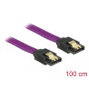 Delock SATA 6 Gb/s Kabel 100 cm violett
