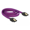 Delock SATA 6 Gb/s Kabel 100 cm violett