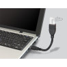 Delock Kabel USB 5 Gbps Typ-A Stecker zu USB 5 Gbps Typ-A Buchse ShapeCable 0,15 m
