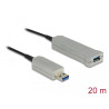 Delock Aktives Optisches Kabel USB 5 Gbps Typ-A Stecker zu Typ-A Buchse 20 m