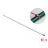 Delock Edelstahlkabelbinder L 500 x B 4,6 mm 10 Stück