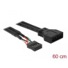 Delock Kabel USB 2.0 Pin Header Buchse - USB 3.0 Pin Header Stecker 60 cm