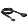 Delock Kabel USB 2.0 Pin Header Buchse - USB 3.0 Pin Header Stecker 60 cm