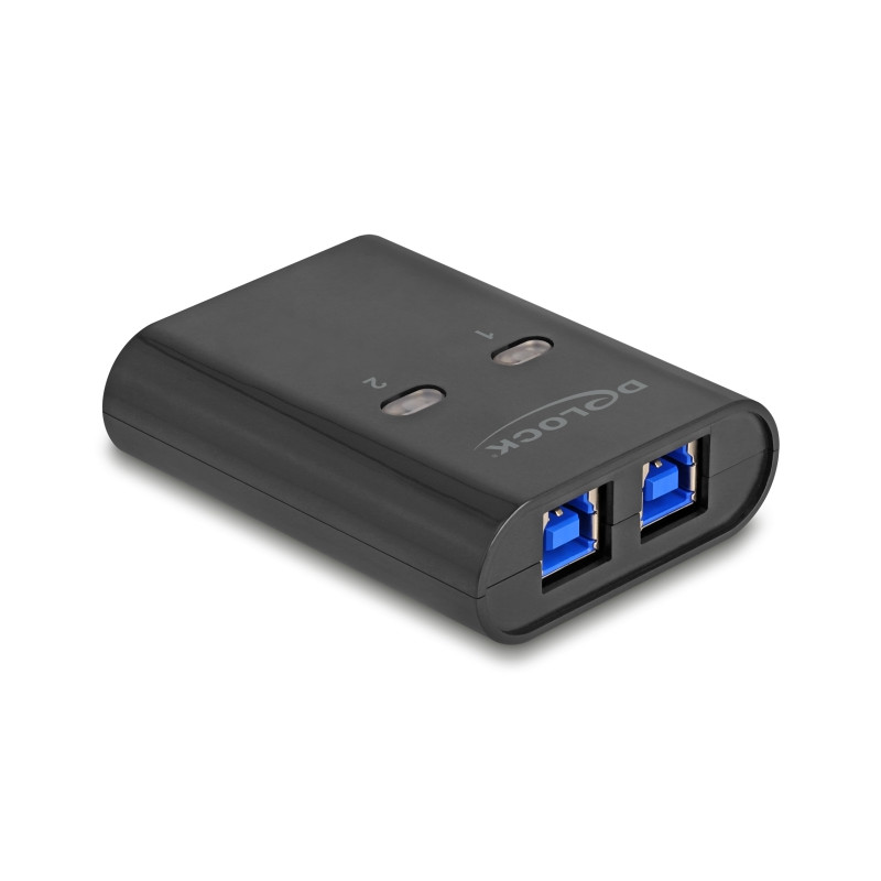 Delock USB 5 Gbps Switch für 2 PC an 1 Gerät