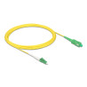 Delock Kabel Lichtwellenleiter LC-APC zu SC-APC Simplex Singlemode OS2 5 m