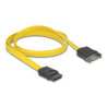 Delock SATA 6 Gb/s Verlängerungskabel 70 cm gelb