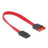 Delock SATA 6 Gb/s Verlängerungskabel 20 cm rot