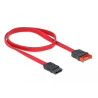 Delock SATA 6 Gb/s Verlängerungskabel 50 cm rot