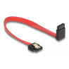 Delock SATA 6 Gb/s Kabel gerade auf oben gewinkelt 20 cm rot