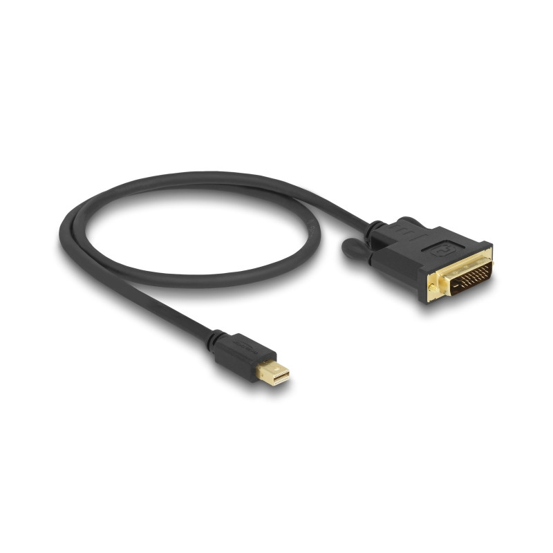 Delock Kabel mini DisplayPort 1.1 Stecker - DVI 24+1 Stecker 0,5 m