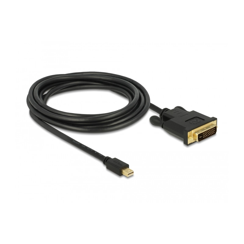 Delock Kabel mini DisplayPort 1.1 Stecker - DVI 24+1 Stecker 3 m
