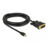 Delock Kabel mini DisplayPort 1.1 Stecker - DVI 24+1 Stecker 3 m
