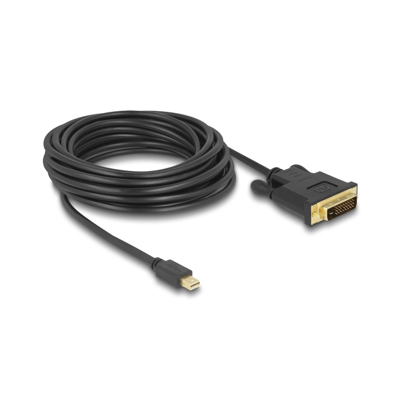 Delock Kabel mini DisplayPort 1.1 Stecker - DVI 24+1 Stecker 5 m