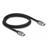 Delock Ultra High Speed HDMI Kabel 48 Gbps 8K 60 Hz grau 1 m zertifiziert