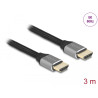 Delock Ultra High Speed HDMI Kabel 48 Gbps 8K 60 Hz grau 3 m zertifiziert