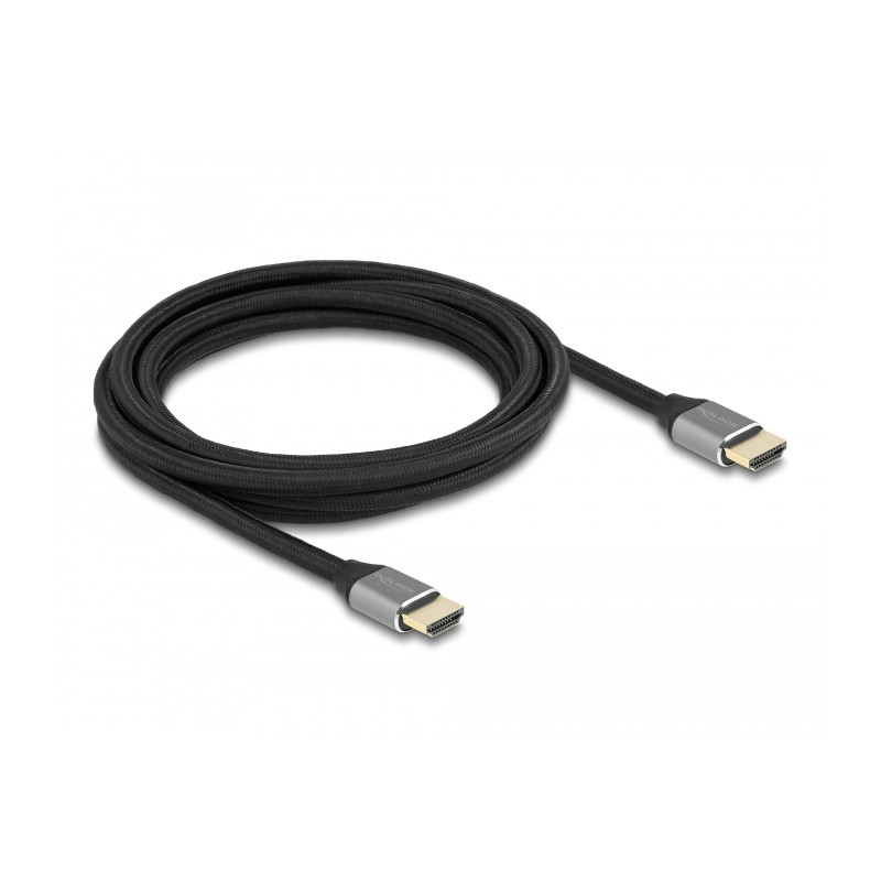 Delock Ultra High Speed HDMI Kabel 48 Gbps 8K 60 Hz grau 3 m zertifiziert