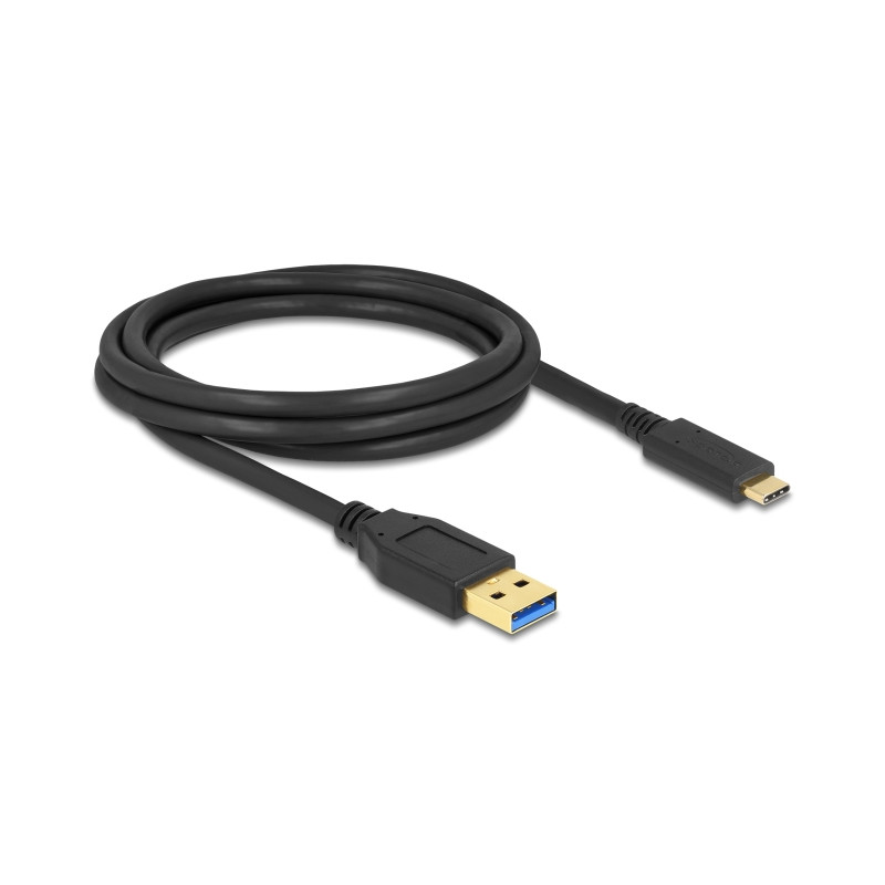 Delock USB 10 Gbps Kabel Typ-A zu USB Type-C™ 2 m