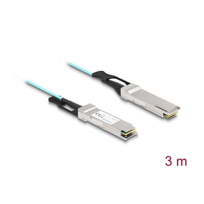 Delock Aktives Optisches Kabel QSFP+ 3 m
