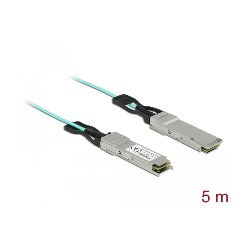Delock Aktives Optisches Kabel QSFP+ 5 m