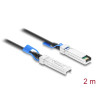 Delock Twinax Kabel SFP28 Stecker zu SFP28 Stecker 25 Gbps 2 m