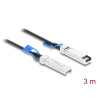 Delock Twinax Kabel SFP28 Stecker zu SFP28 Stecker 25 Gbps 3 m