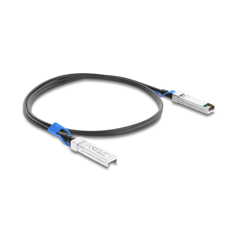 Delock Twinax Kabel SFP28 Stecker zu SFP28 Stecker 25 Gbps 3 m